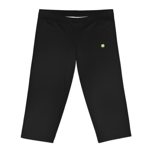 Women's Capri Leggings - Black - ClickaSpa Shop