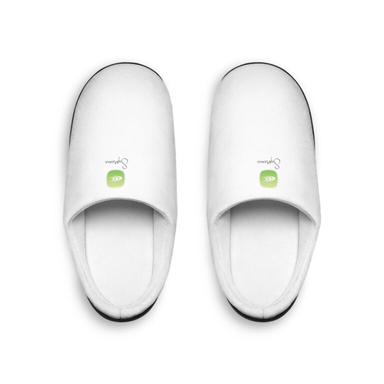 womens indoor slippers - above