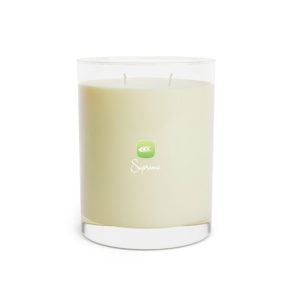 Lavender and Sage Scented Candle - Full Glass, 11oz - Image 2