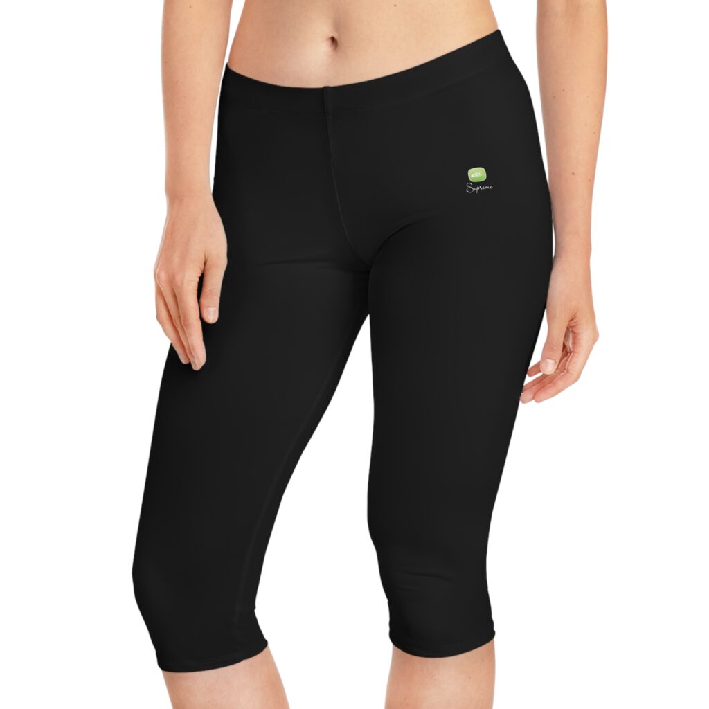 women's-capri-leggings-black-front
