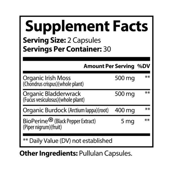 DetoxifyPlus - Best Sea Moss Capsules for Wellness - Image 4
